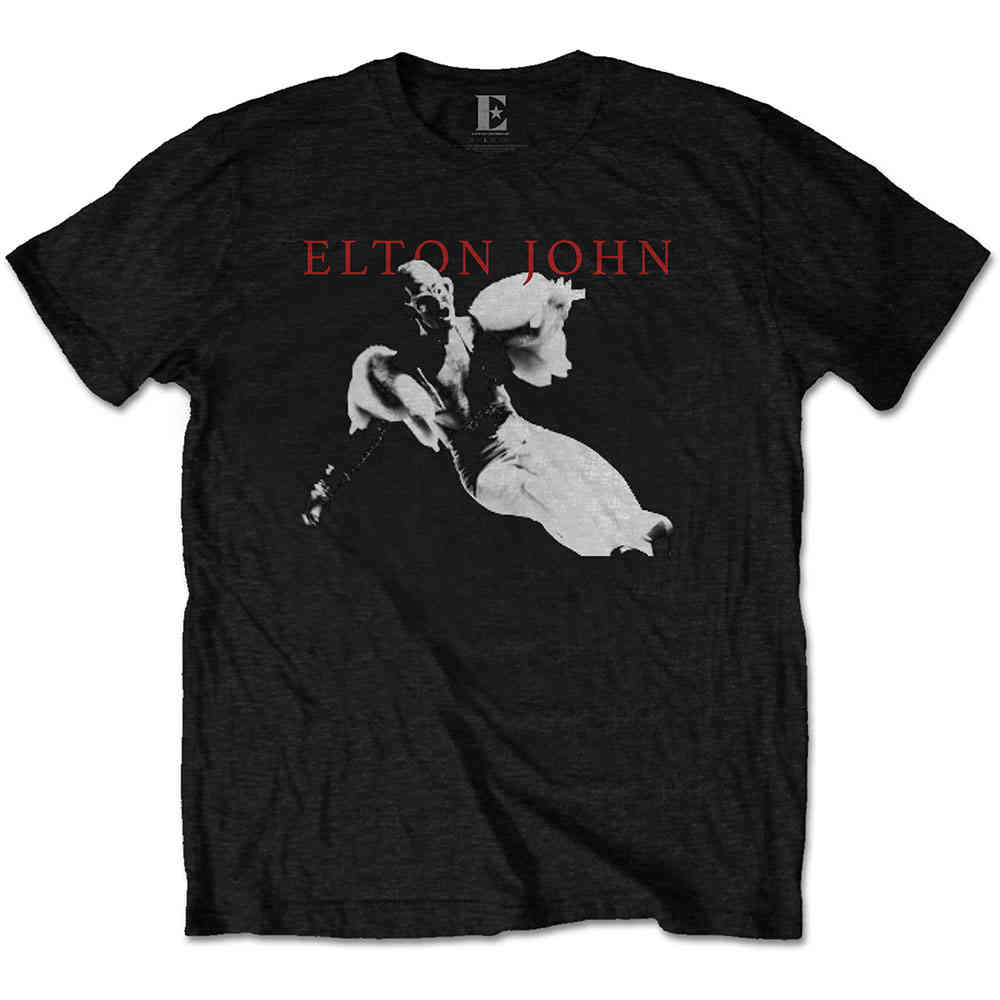 Elton John - Homage 1 Heren Tshirt - Zwart